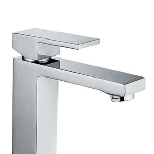 Miscelatore lavabo serie zoe, finitura cromata