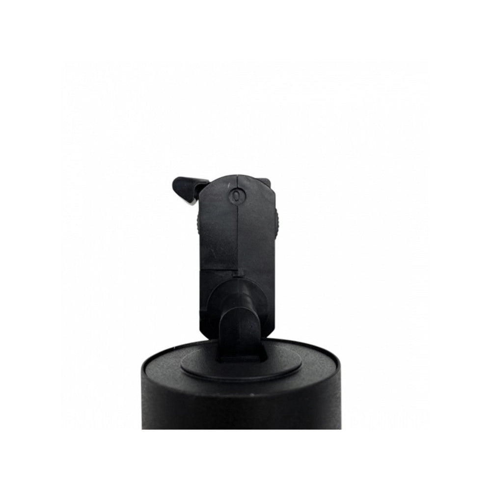 Trade Shop - Porta Faretto Lampadina Attacco Gu10 Per Binario Trifase Orientabile Faro Proiettore Gd18a - Nero