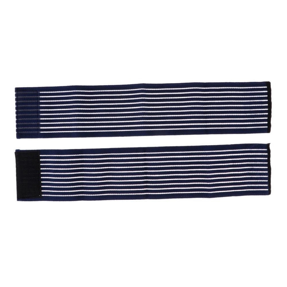 Trade Shop - Polso Benda Polsiera Fasciatura Di Supporto Polsino Elastico Accessori Blu -