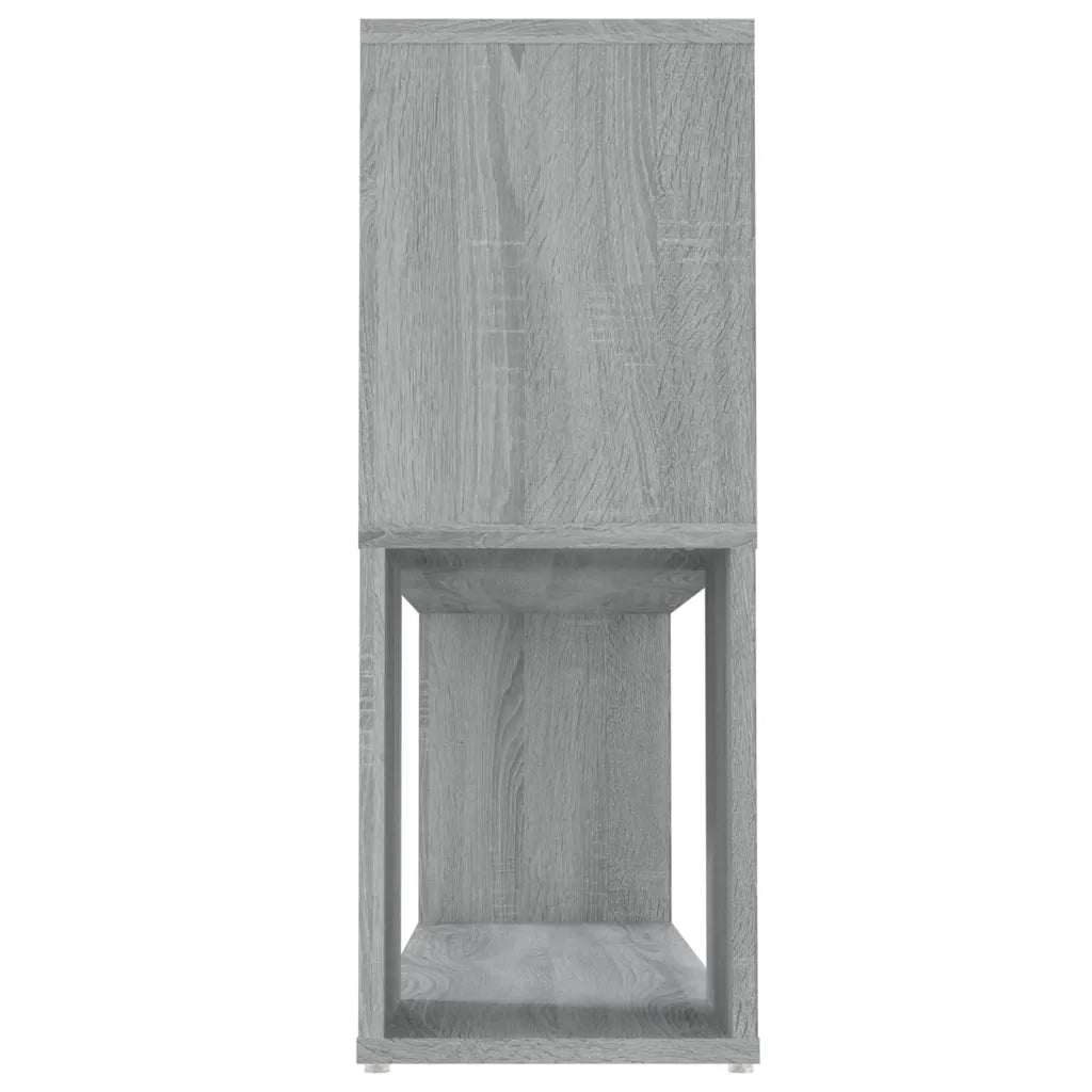Libreria Grigio Sonoma 100x24x63 cm in Legno Multistrato 816039