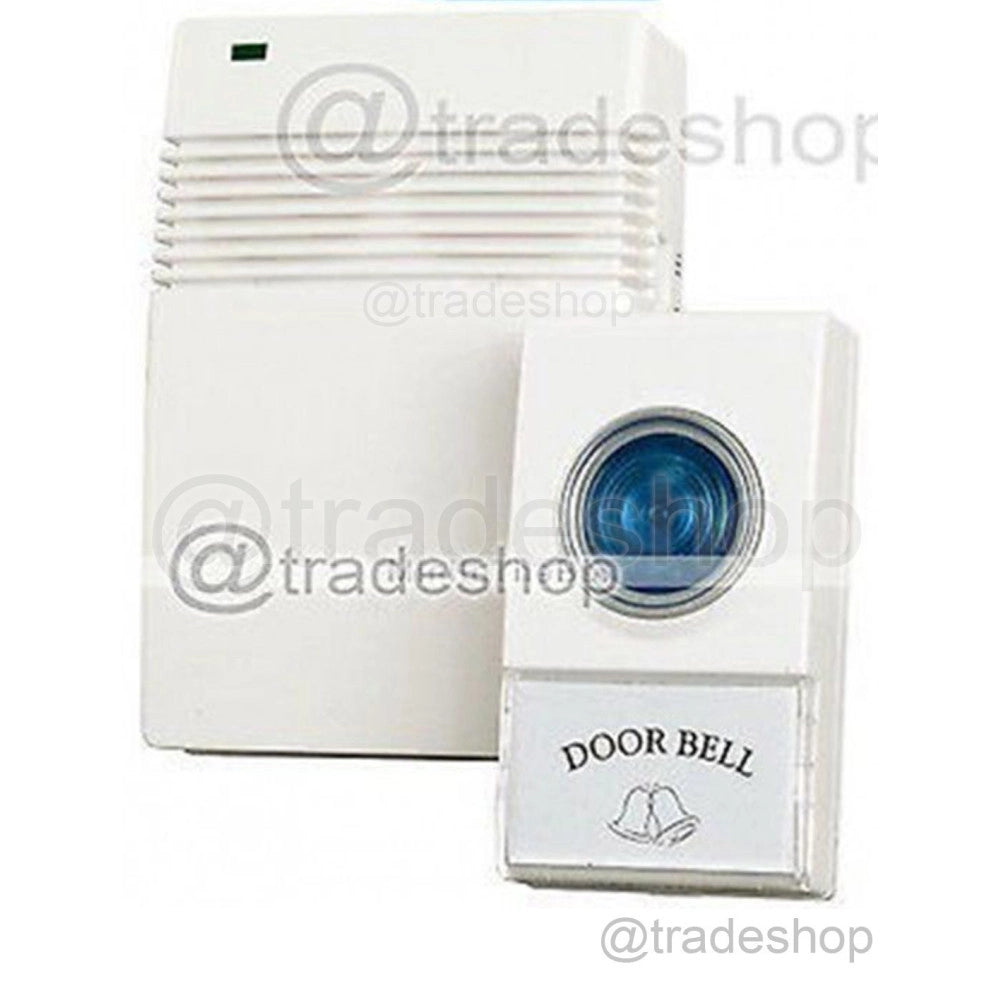 Trade Shop - Campanello Wireless Senza Fili Casa Ufficio Porta Impermeabile Distanza 10mt. -