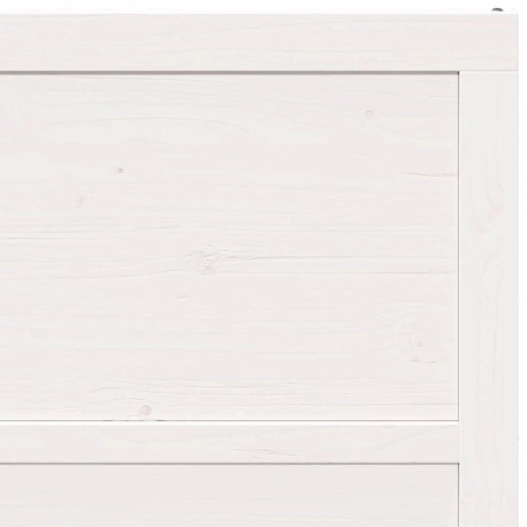 Porta del fienile Bianco 100 x 2,5 x 208 cm