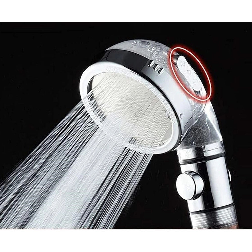 Trade Shop - Doccetta Soffione Doccia Bagno Con Filtro Pulsante Doccino Per Idroterapia 87541 -