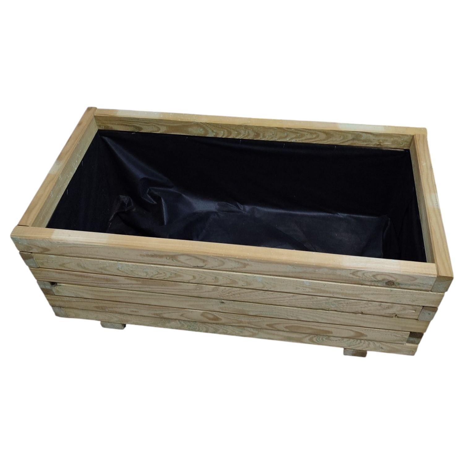 FIORIERA IN LEGNO 40x120x33 cm.