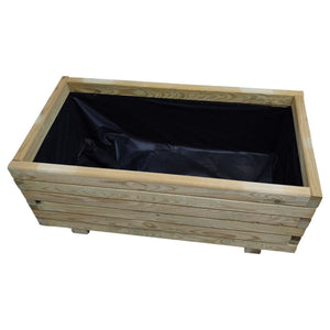 FIORIERA IN LEGNO 40x120x33 cm.