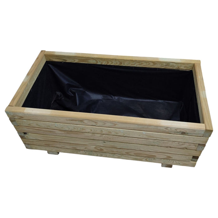 FIORIERA IN LEGNO 40x120x33 cm.