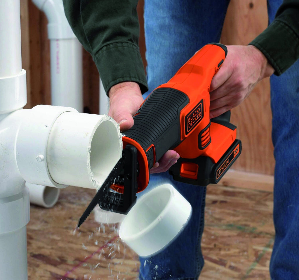Black+Decker SEGA UNIVERSALE A BATTERIA BDCR18-QW 18V 1 batteria 1,5 Ah
