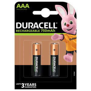 duracell batterie ricaricabili mah 750 m/stilo bl.2 hr3 cod:ferx.16139