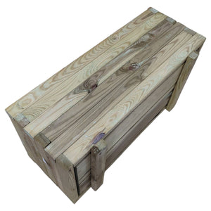 FIORIERA IN LEGNO 40x120x33 cm.