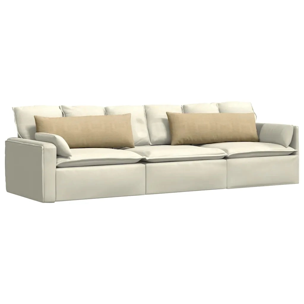 Cuscini da Divano 2 pz | Cuscini per sedie Grigio Verde 120 x 40 cm