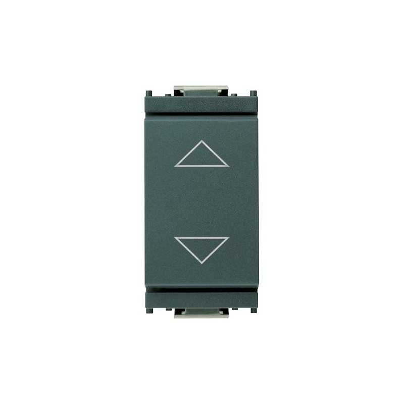 16140 Commutatore 1P 10Ax Grigio Idea