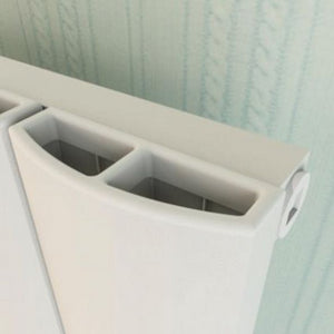 Termoarredo Modello Alma Varie Misure H1800 Colore Bianco Opaco - Bianco L. 280 mm	