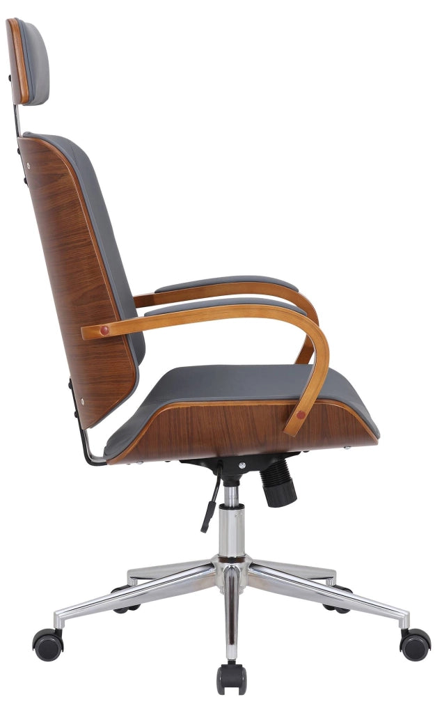 Sedia da ufficio Dayton Noce/grigio
