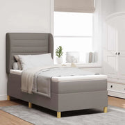 Letto a molle con materasso Talpa 200 x 90 cm Tessuto 3340673