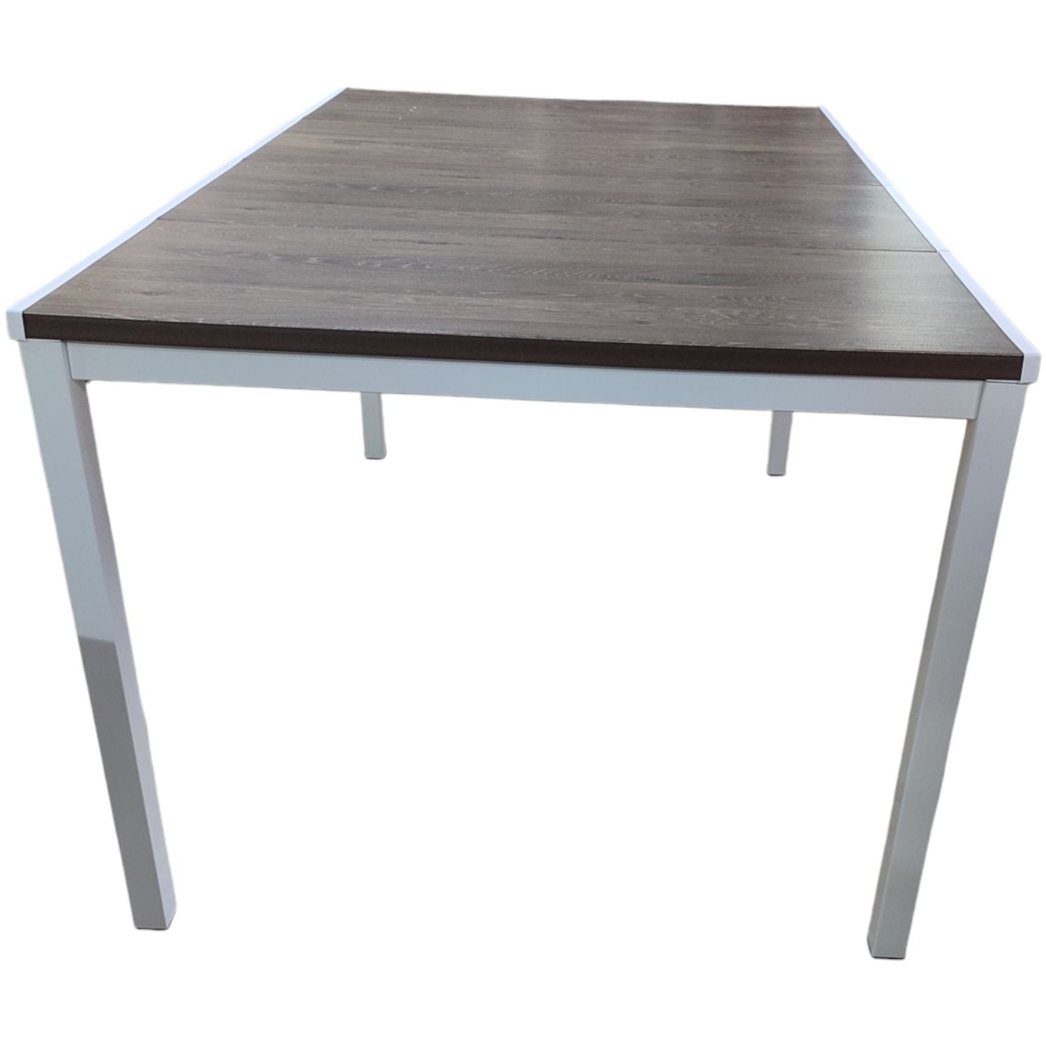 TAVOLO IN METALLO E RESINA EFFETTO LEGNO 160X95XH75 CM