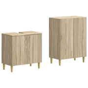 Set di Armadi da Bagno da 2 Pezzi ARNHEM Rovere Sonoma 3417605