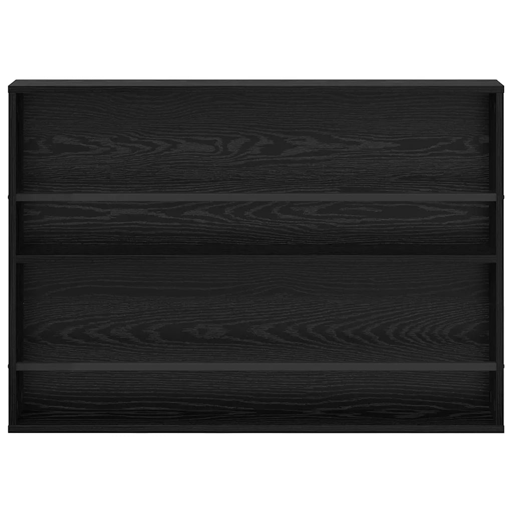 Scaffale per riviste Rovere Nero 100 x 12 x 70 cm CFW2642173