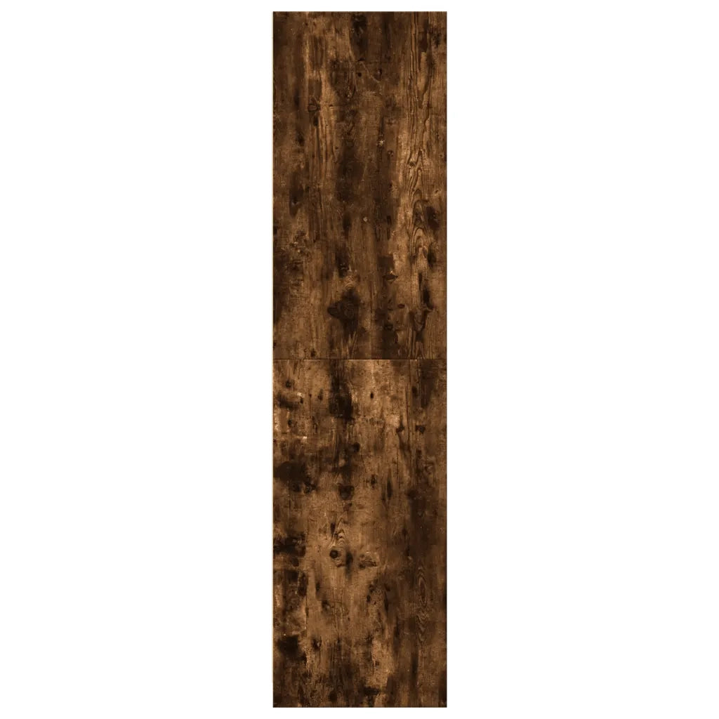 Armadio Rovere Fumo 30x50x200 cm in Legno tecnico CFW9285493