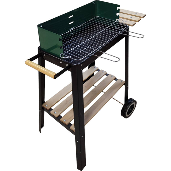 BARBACUE CARB. RETT. C/P. LEGNO KANSAS 50X26