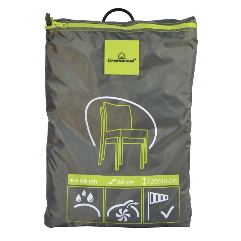 Set Di 8 Cover Pila 4 Sedie 66X66X120 Moia
