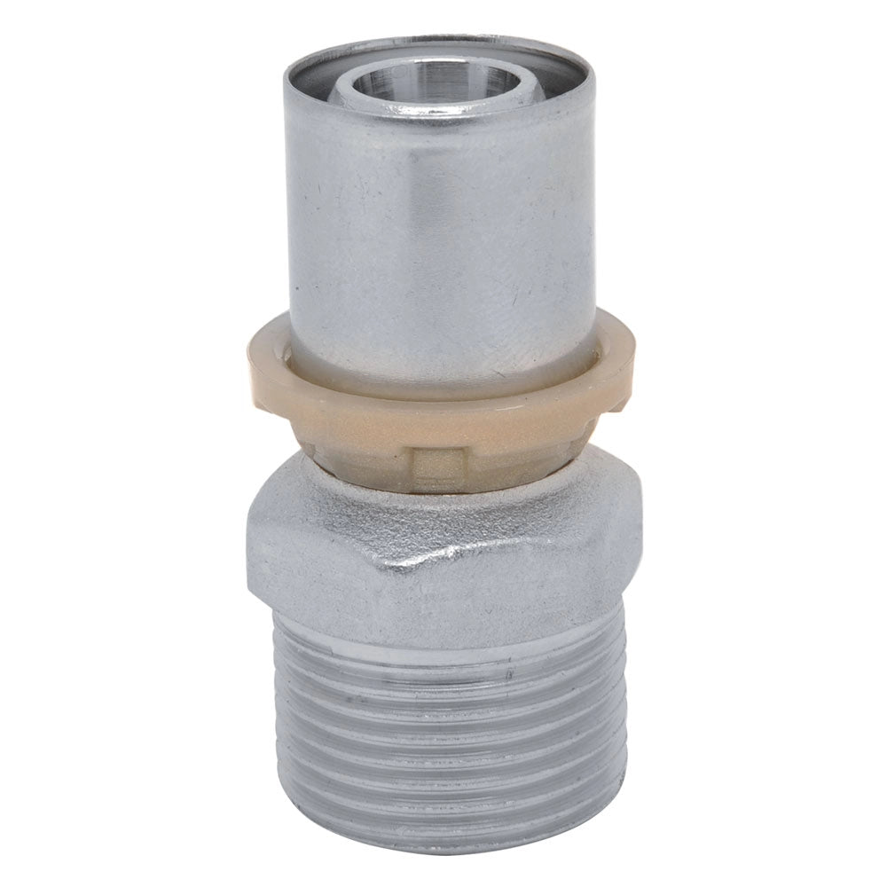 RACCORDO A PRESSARE DIRITTO 'ART. 402' 26 x 3/4 - maschio- 10 pezzi  - ICMA