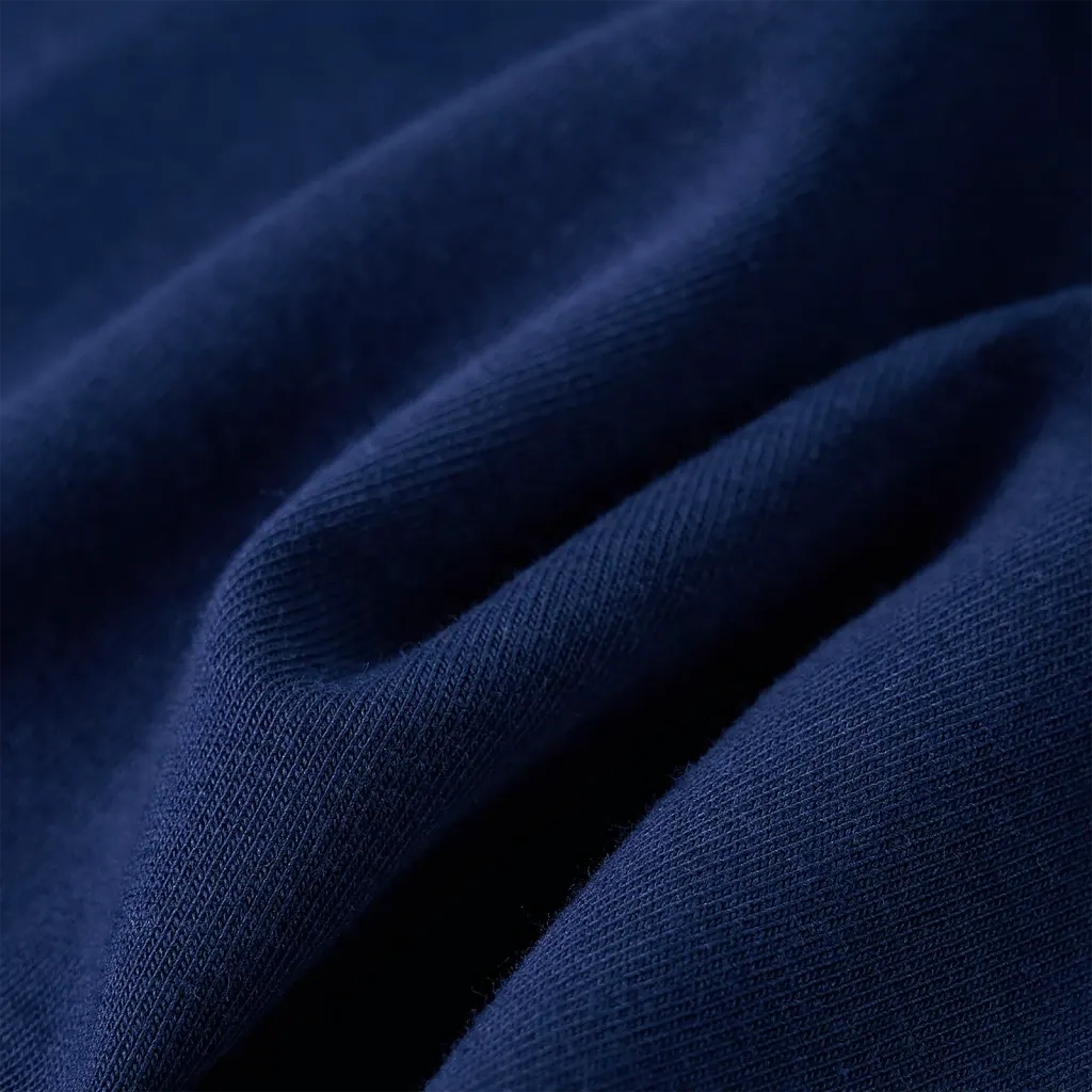 Maglietta da Bambina Maniche Lunghe Blu Marino 92 14289