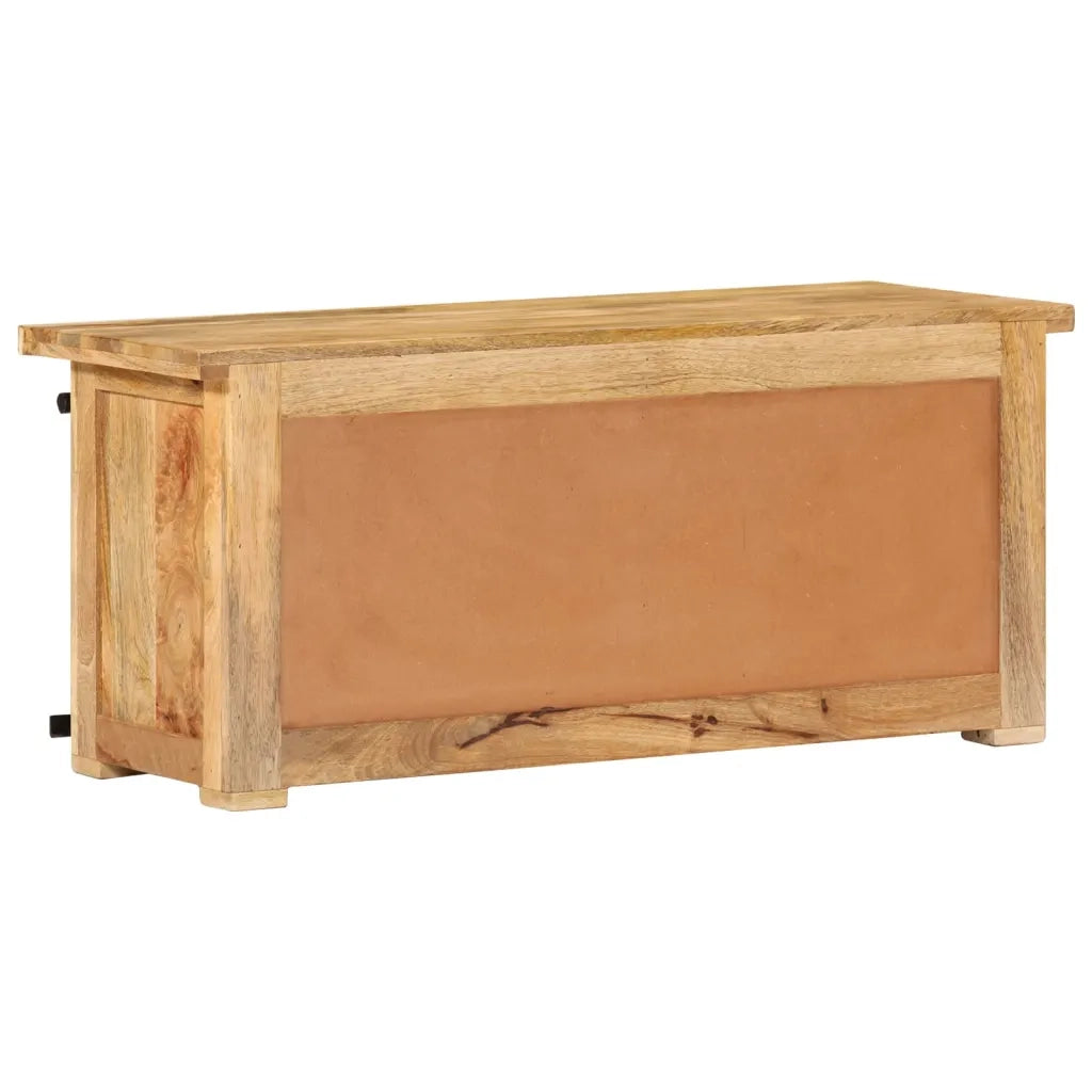 Mobile Porta TV 90x35x40 cm in Legno Massello di Mango 321570