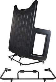 Hardtop Opbergwagen, Struttura di Supporto per Autoportabagagli, con Gabbie Regolabili e Pelle morbida, Risoluzione di Opacità con Pulizia a Polvere, Compatibile con Jeep Wrangler