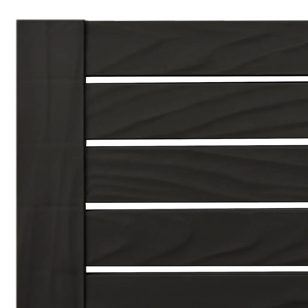 Lettini Prendisole 2 pz | Sdraio da giardino | Lettino da sole Neri 155x58x83 cm in Polipropilene