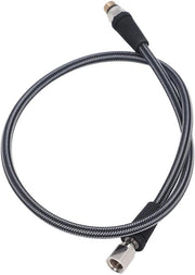 Accessorio di sicurezza in fibra di carbonio tessuta - alta pressione - misura della pressione precisa - 80 cm - 7/16-20UNF filettatura