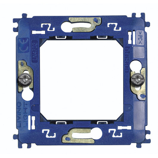 Bticino Livinglight supporto 2 moduli LN4702