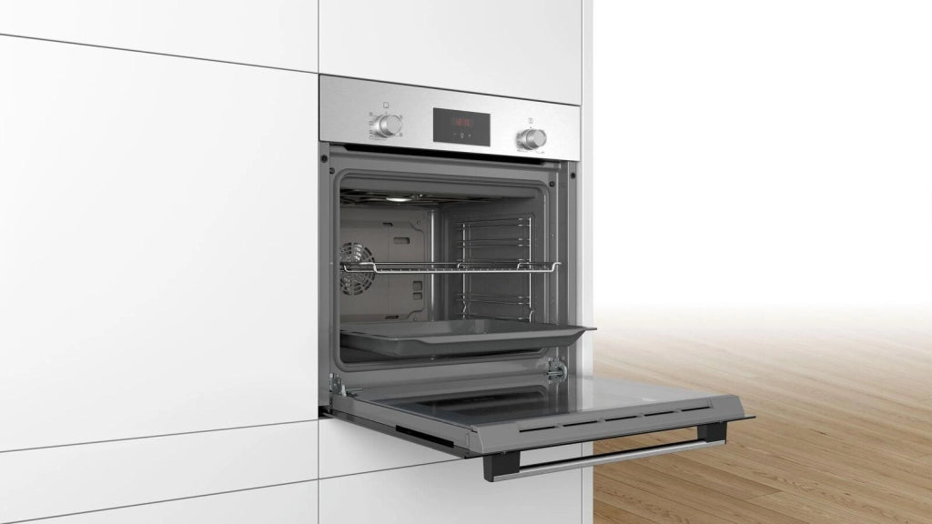 Bosch Serie 2 HBF133BR0 forno 66 L A Nero, Acciaio inox