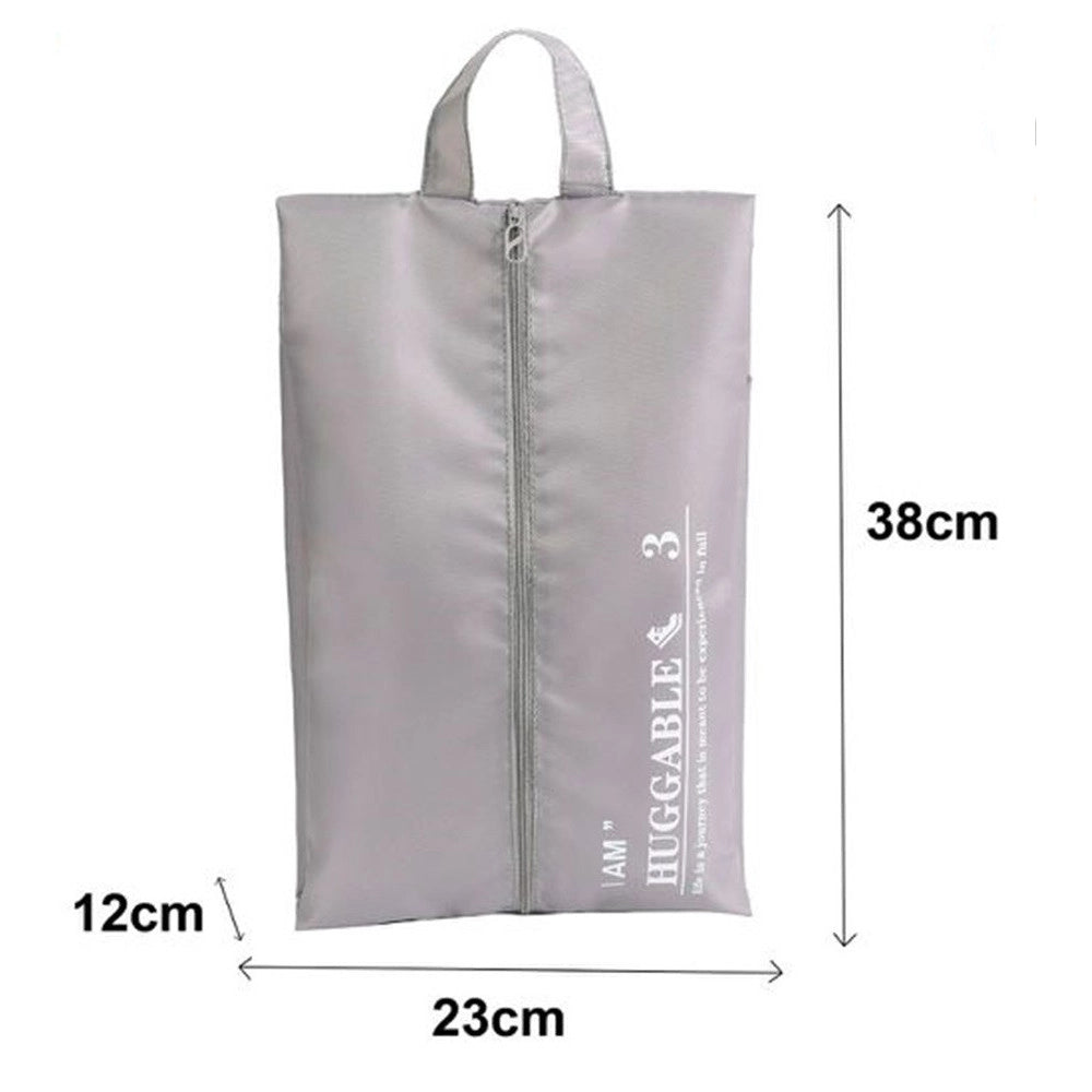 Trade Shop - Organizer Viaggio Casa Borsa Impermeabile Organizzatore Valigia Grigio 38x23x12cm 87711 -