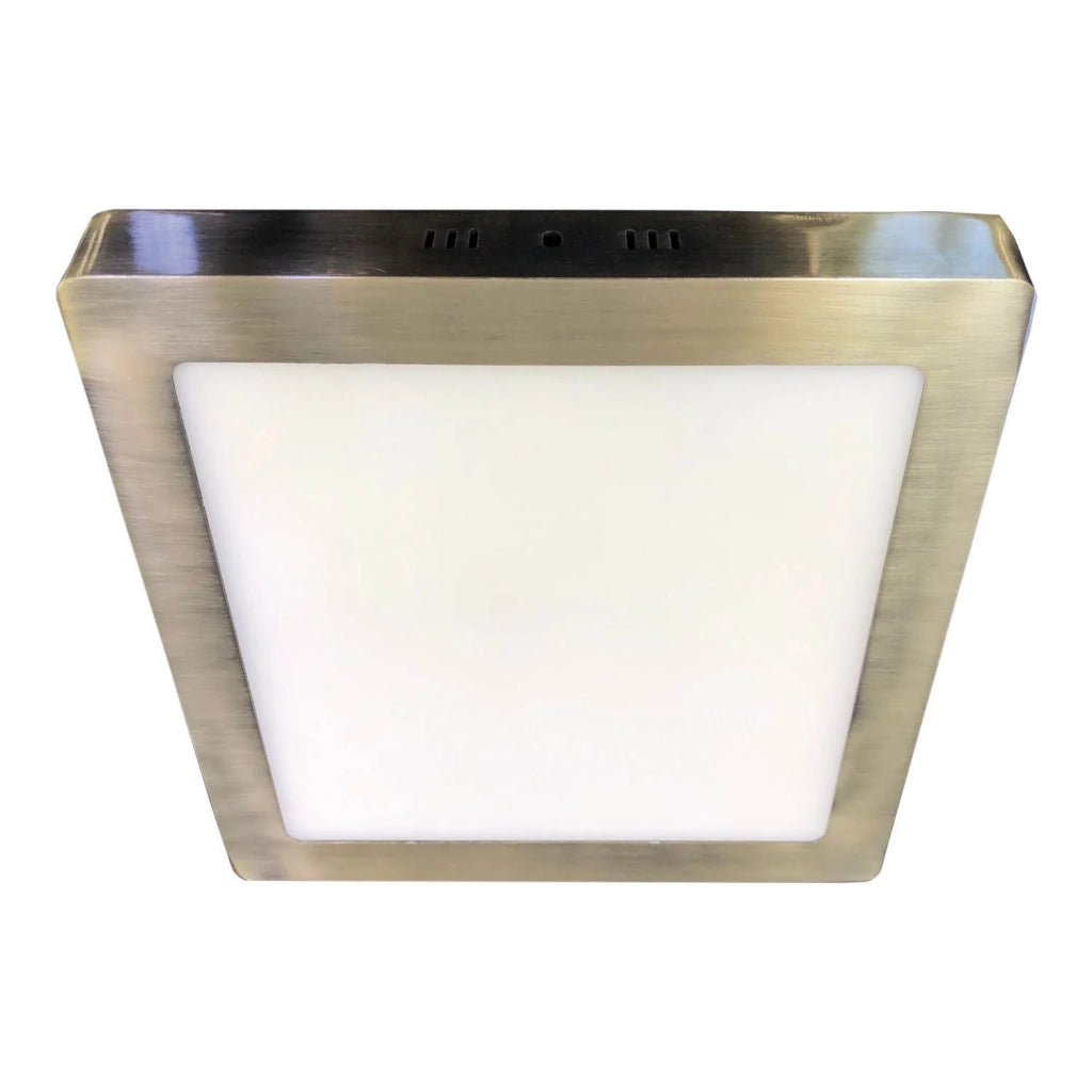 LÚZETE - DOWNLIGHT SUPERFICIE QUADRATA LED 18W 4000K PELLE