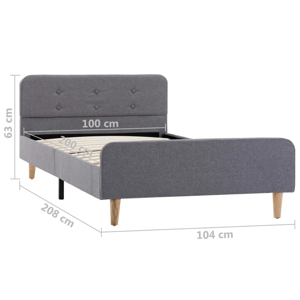 Giroletto Grigio Chiaro in Tessuto 100x200 cm