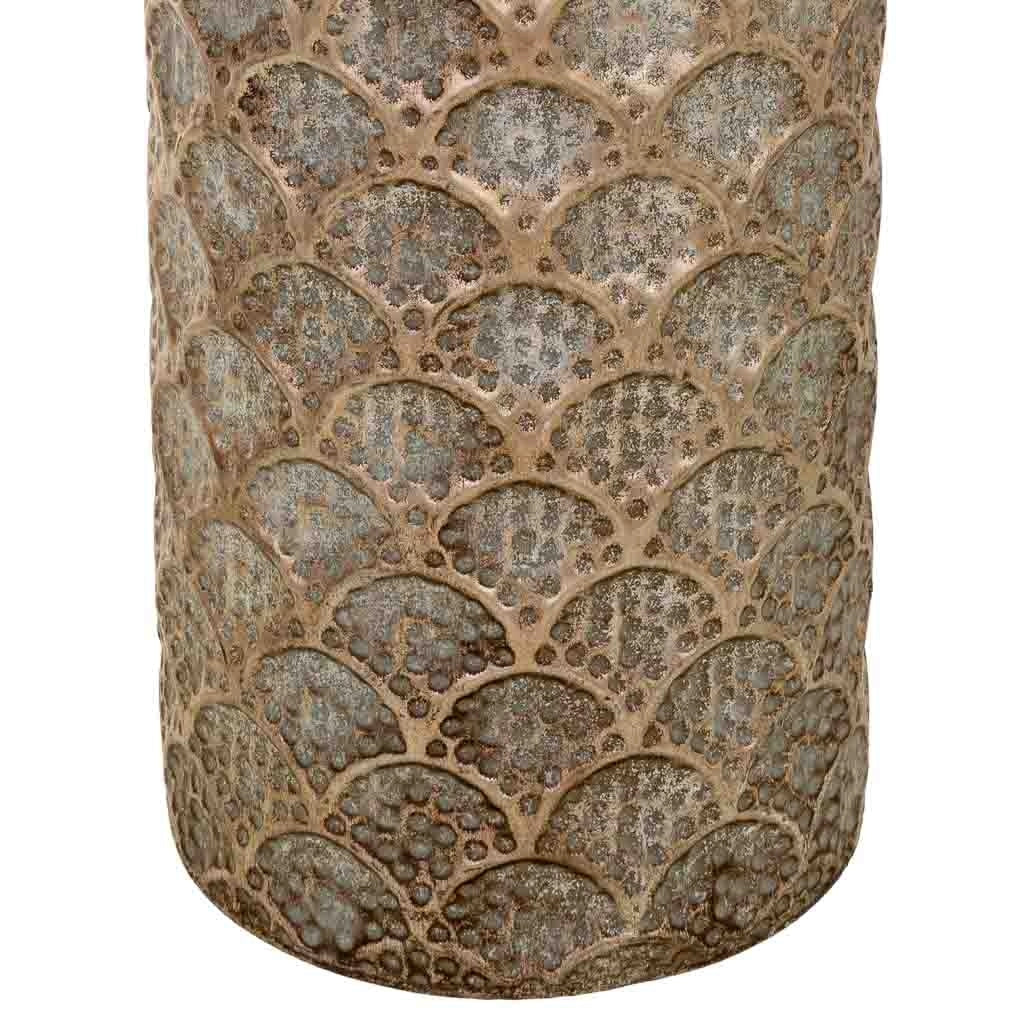 Portaombrelli metallo marrone 20x20x54h cm