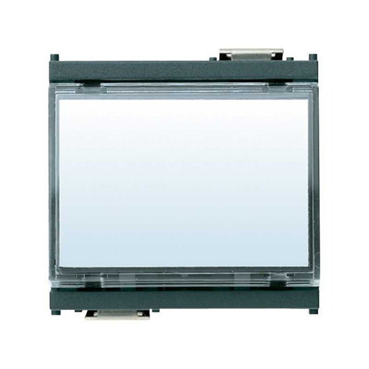 16190 Pulsante a Targhetta Grigio 1P No 10A 12-24V Idea