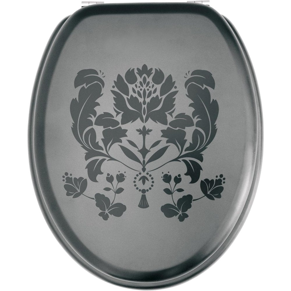 Gelco design 702987 - sedile wc, colore: bianco e nero