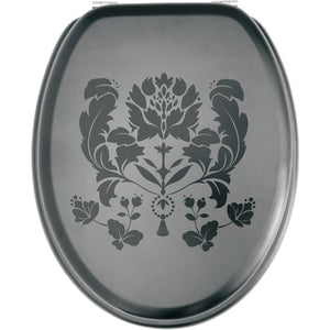 Gelco design 702987 - sedile wc, colore: bianco e nero