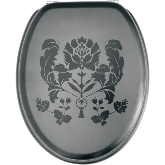 Gelco design 702987 - sedile wc, colore: bianco e nero