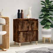 Credenza-Buffet-Armadio da cucina Rovere Fumo 60x35x70 cm in Legno Multistrato 942955