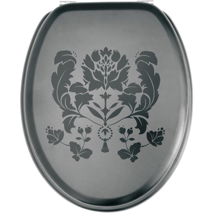 Gelco design 702987 - sedile wc, colore: bianco e nero