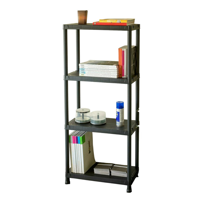 SCAFFALE UNIVERSAL 63-4 BLACK H138X60X30