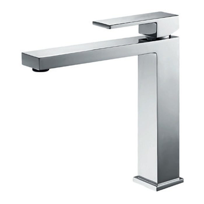 Rubinetto lavabo alto serie zoe, finitura cromata