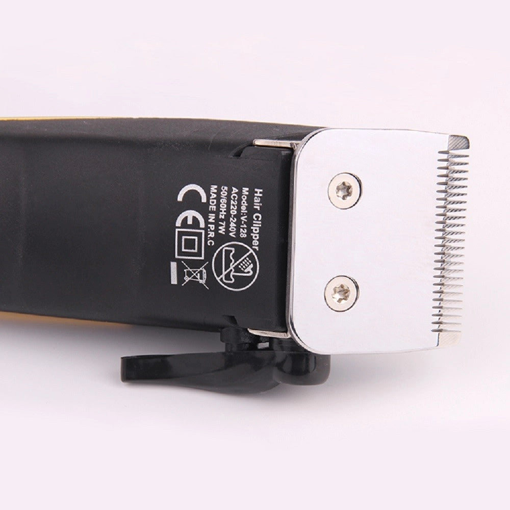 Trade Shop - Tagliacapelli Con Filo Rasoio Elettrico Professionale Trimmer Pettini Vgr V-128 -