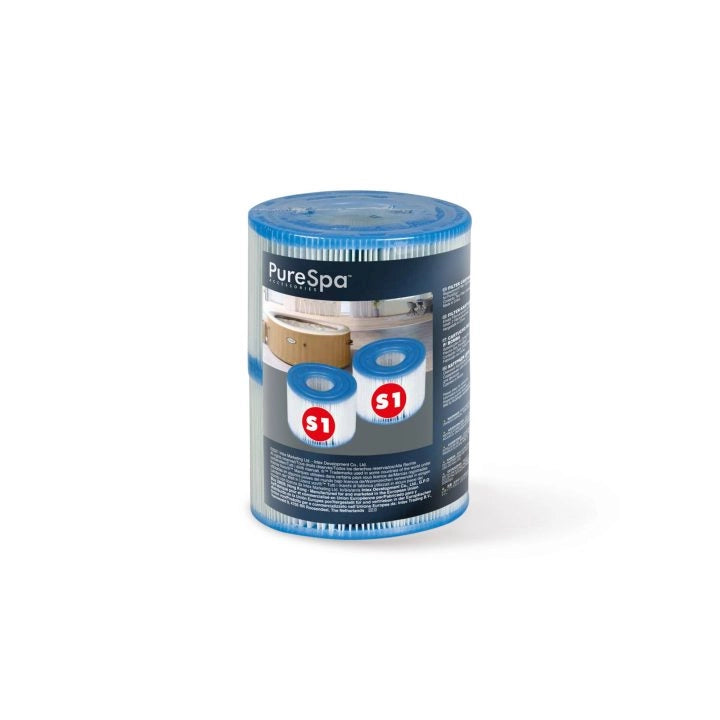CARTUCCIA RICAMBIO PER FILTRI PISCINE IN SET PEZZI 2  tipo S1 peso kg.0,73 (29001)    INTEX