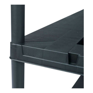 SCAFFALE UNIVERSAL 63-4 BLACK H138X60X30