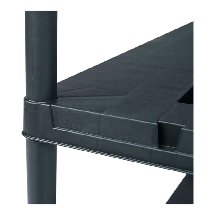 SCAFFALE UNIVERSAL 63-4 BLACK H138X60X30