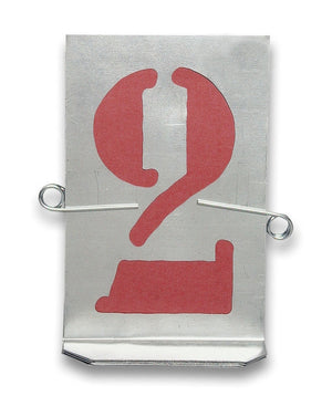 stampini traforati 10 numeri mm. 80 cod:ferx.1619