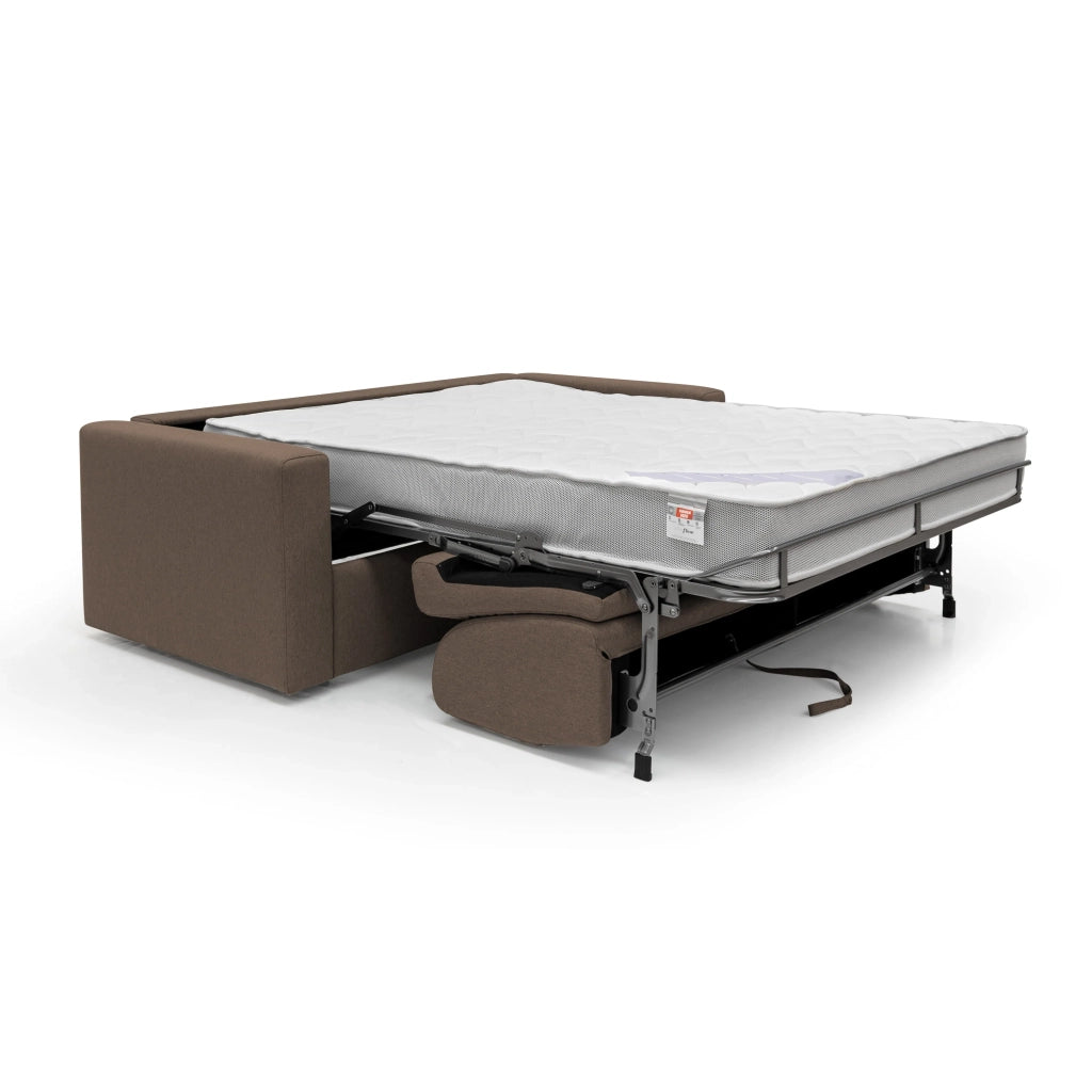 Kansas Divano letto matrimoniale H20 impermeabile 172 cm  marrone